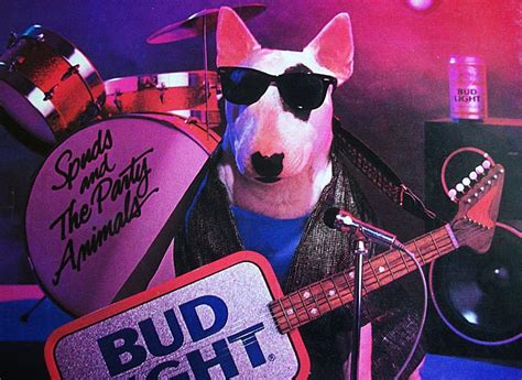 Spuds Mackenzie Original Party Animal Bud By Paperinkgraphics