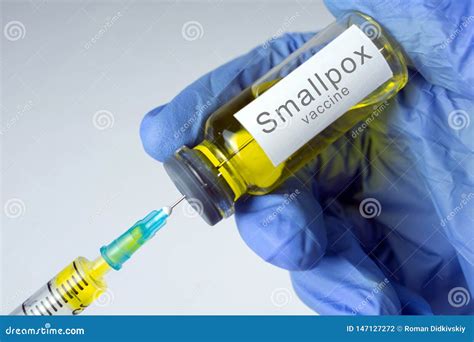 Smallpox vaccine stock photo. Image of needle, injection - 147127272