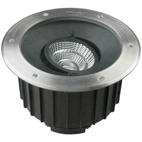 Leds C Gea Outdoor Led Recessed Ground Uplight Stainless Steel