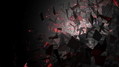 Black Red Abstract Amoled For Pc Gaming Red And Black Abstract HD