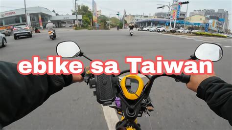 Gaano Ka Safe Mag Drive Ng E Bike Sa Taiwan Papasok Sa Trabaho Youtube