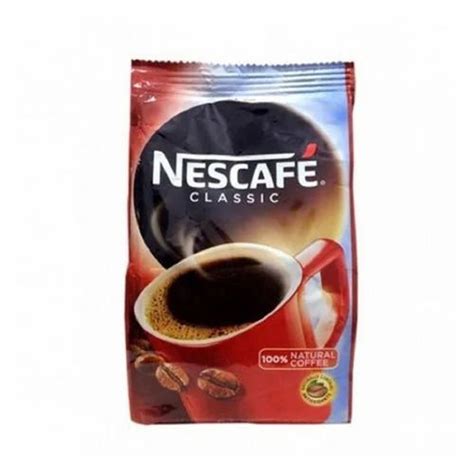 Nestle Brown Nescafe Classic Instant Coffee Packaging