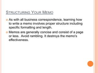Memo Pptx