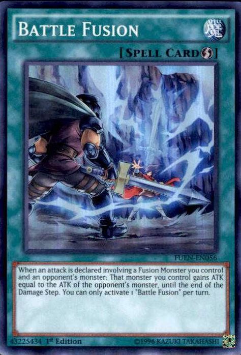 Yugioh Fusion Enforcers Super Rare Battle Fusion Fuen En Walmart