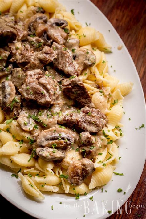 Beef Stroganoff Is A Hearty Beef And Mushroom Dish With A Creamy Sour Cream Sauce That Is Typica