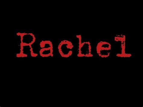 RACHEL Episode 1 YouTube