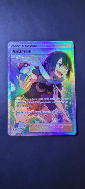 CARTE POKÉMON AMARYLLIS 70 70 Majesté Des Dragons Neuf FR EUR 100 00