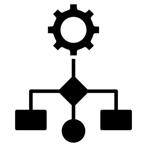 workflow design icon  vector illustration  vector art