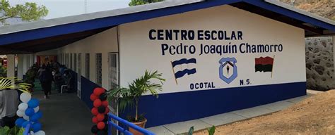 Inauguran Obras De Mejoramiento En La Escuela Del Barrio Sandino En Ocotal