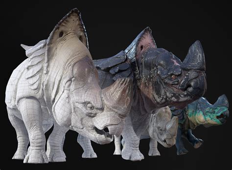3d Alien Fauna Pack Turbosquid 2381496