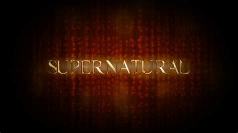 Supernatural Season 8 Title Card By Iclethea On Deviantart