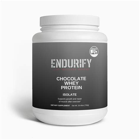Whey Protein Isolate (Chocolate) – myinfluencerstore