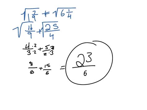 Adding Square Roots Fractions Master The Art Of Combining Radicals