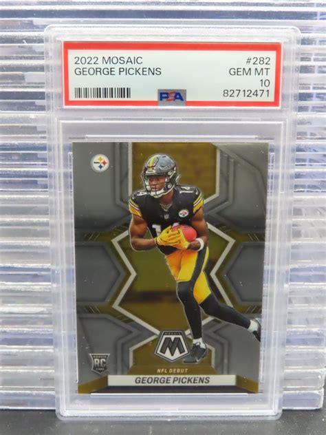 George Pickens Mosaic Nfl Debut Price Guide Sports Card