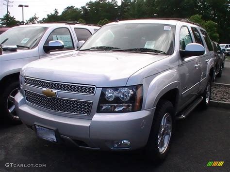 2012 Silver Ice Metallic Chevrolet Tahoe Lt 4x4 65680552 Photo 4