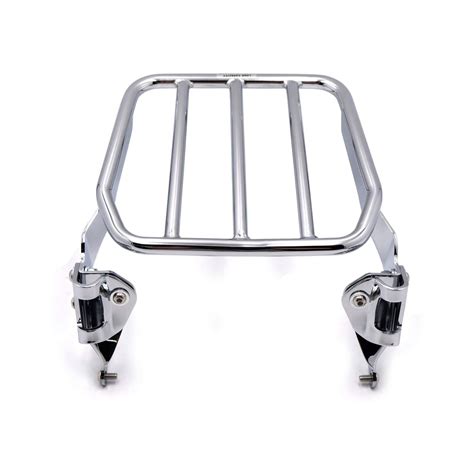 Smt Sport Luggage Rack For Holdfast Sissy Bar Upright Chrome For