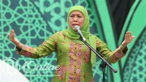 Khofifah Ajak Warga Muslimat NU Syukuri Nikmat Media NU Pamekasan