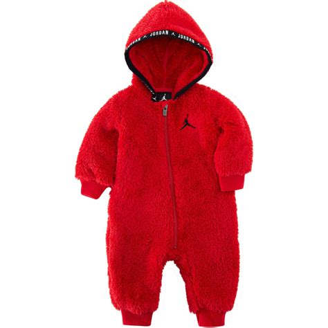 Jordan / Infant Sherpa Hooded Coverall