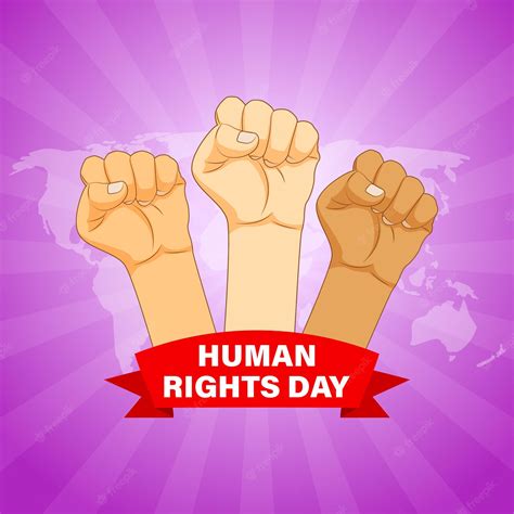 Premium Vector Vector Illustration For International Human Rights Day Banner