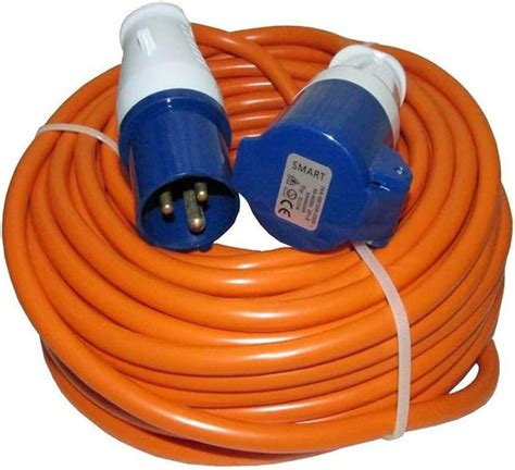 Toovaloo 25m Caravan Mains Hook Up Cable Extension Lead 1 5 Mm Amazon