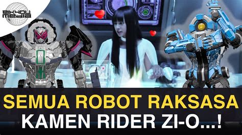 Semua Mecha Raksasa Dalam Dunia Kamen Rider Zi O YouTube