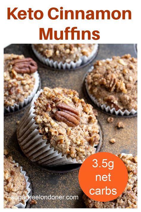 Keto Cinnamon Muffins Sugar Free Londoner