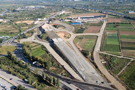 La continuación de las obras de la prolongación de la autovía del Baix