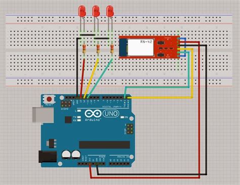 Rangkaian Lampu Cara Mengontrol Led Dengan Android Menggunakan Arduino