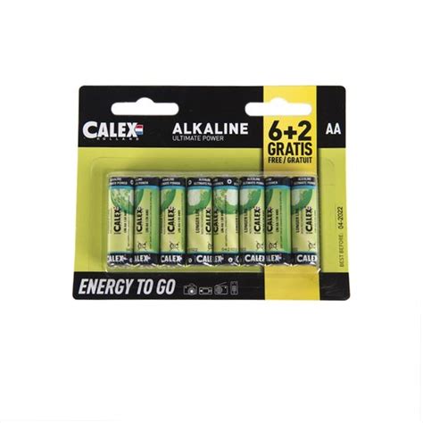 Calex Pack Aa Batterijen Penlite Alkaline Longlife Bol