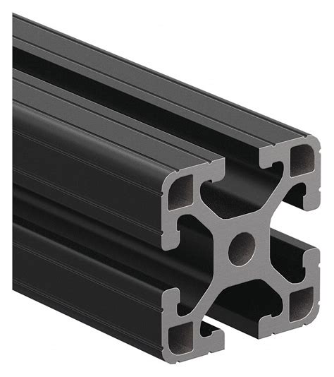 15 Series 12 Ft Nominal Lg Framing Extrusion 29NZ69 1515 LITE BLACK