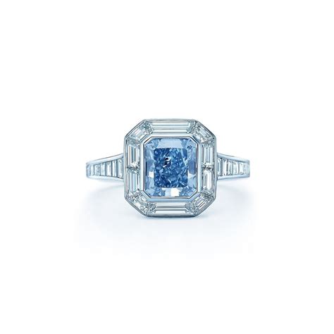 Blue diamond sold by Tiffany & co. Tiffany & Co., Tiffany Rings ...