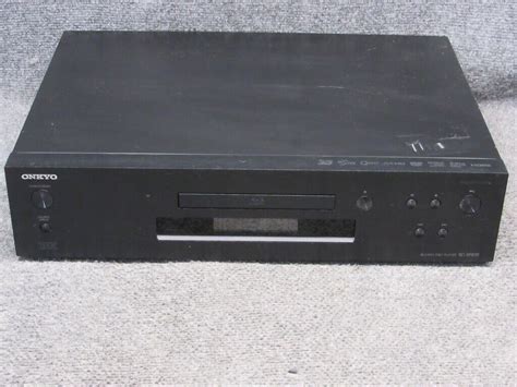 Onkyo Model BD SP809 Black 3D Blu Ray Video Disc Video Player HDMI