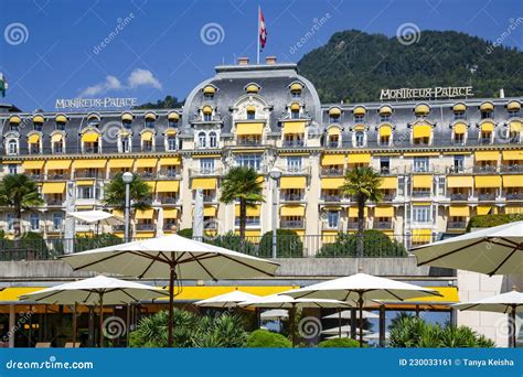 The Fairmont Le Montreux Palace Hotel Is Located On The Shores Of Lake