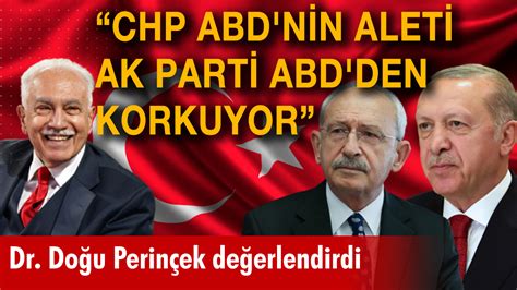 Vatan Partisi Genel Başkanı Dr Doğu Perinçek CHP ABD nin aleti AK