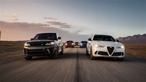 Jeep Grand Cherokee Trackhawk Vs Alfa Romeo Stelvio Quadrifoglio Vs