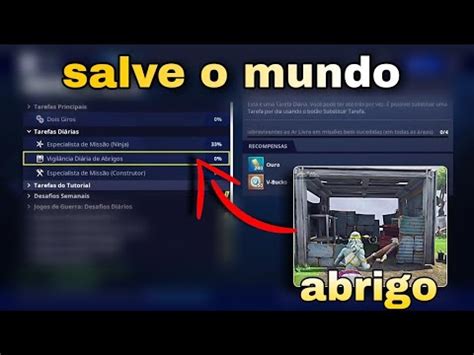 Local De Abrigo Descoberto Salve O Mundo - Missão Diária - Descubra abrigos de sobrevivente ao ar livre ( Salve o ...