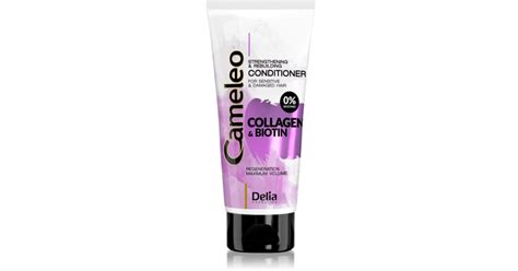 Delia Cosmetics Cameleo Collagen Biotin après shampoing fortifiant