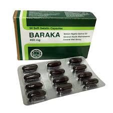 BARAKA 450MG SOFT 24CAPSULE BOX Kapsul Habbatus Sauda Shopee Malaysia