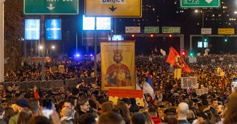 Foto Bunt Studenata Paralizirao Je Beograd Vu I Pod Pritiskom Dali