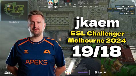 CS2 POV Apeks Jkaem 19 18 Vs MIBR Ancient ESL Challenger Melbourne