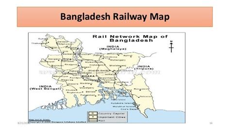 Bangladesh Rail Map