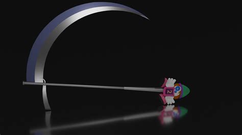 3D model Kites scythe - crazy clown scythe - Hunter x Hunter VR / AR ...