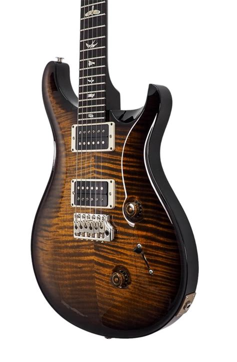 Prs Custom 24 Pattern Thin Neck Black Gold Burst Gak