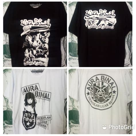 Jual KAOS BAND PUNK AURA BINAL Shopee Indonesia