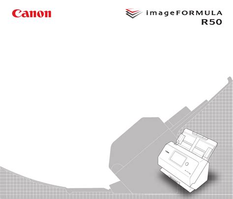 User Manual Canon Imageformula R English Pages