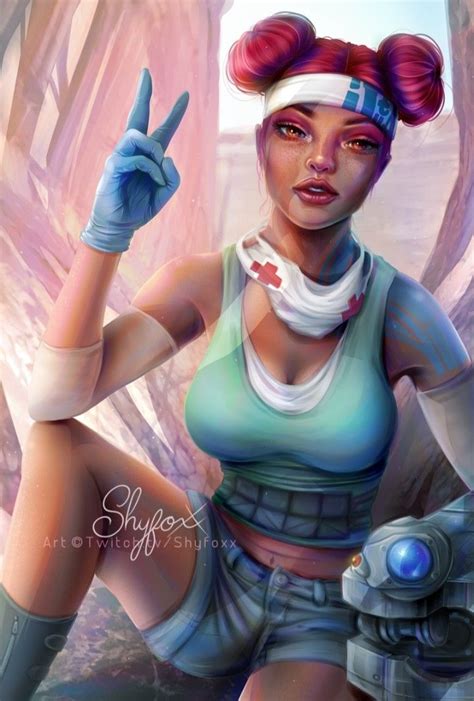 Pin On Lifeline Ajay Che Apex Legends Online Art Gallery Art