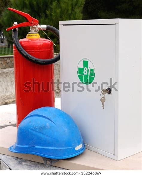 Construction Site Site Safety Equipment Stock Photo 132246869 ...