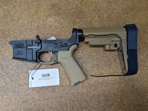 Psa Ar Complete Moe Ept With Adjustable Brace Lower Fde