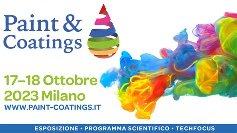 Anche Questanno Assovernici Patrocina Il Paint Coatings Italy L