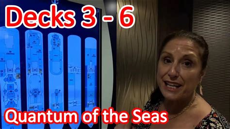 Royal Caribbean Quantum Of The Seas Ship Tour Decks 3 To 6 Youtube